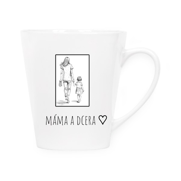 Máma a dcera - silueta